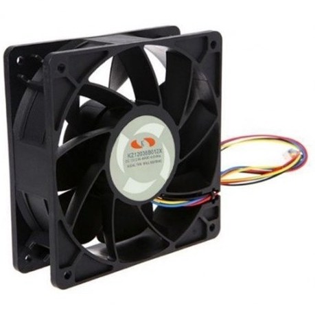فن ماینر KZ مدل 12x12 با جریان 2.8 آمپر | برند های دیگر موجود - خنک‌کننده قوی، قیمت اقتصادی برای دستگاه های استخراجm3-l3-s9-a1-f1-t2t-