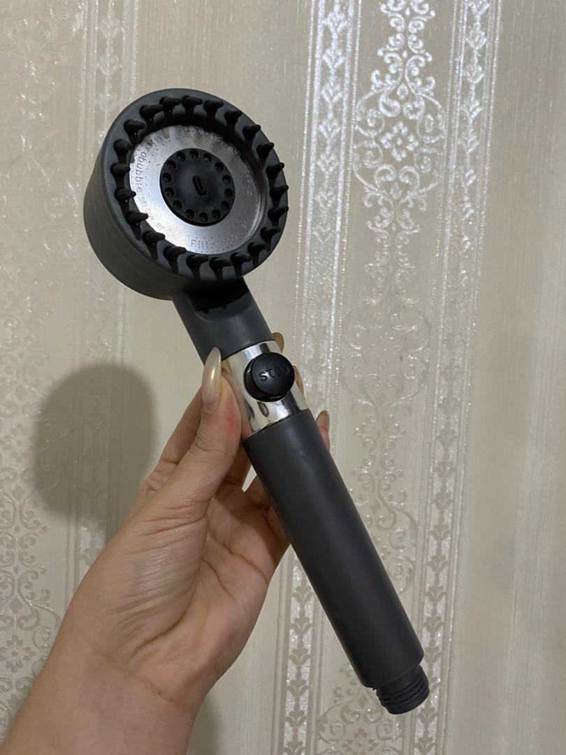 سری دوش پرفشار توربینی با ماساژور دوش پرفشار توربو سر دوش کم مصرف سر دوش اب سر دوش حمام دوش پرفشار توربو با دکمه توقف فشار آب چند برابر نصب آسان و کم‌مصرف مناسب همه قیمت اقتصادی