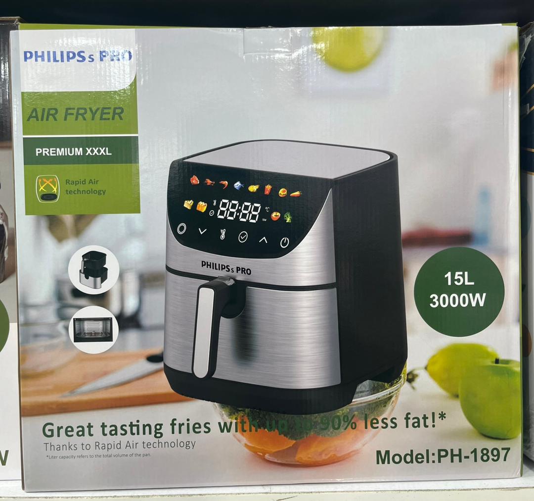 سرخ کن بدون روغن فیلیپس مدل 3000 وات PHILIPs s Pro مدل PH-1897 ظرفیت 15 لیتر دو المنت