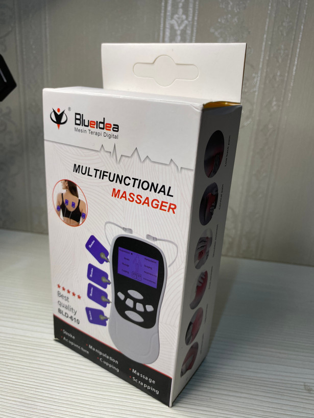 ماساژور پالسی عضله ساز تنس بلوایدیا ماساژور الکتریکی دیجیتال عضلات Bluidea مناسب گرفتگی عضلات بدن سازان ورزشکاران سالمندان و افرادی که دچار خشکی عضلات شدن تحریک عضلات و کمک به کاهش درد و گرفتگی و عضله سازی برای بدن سازان