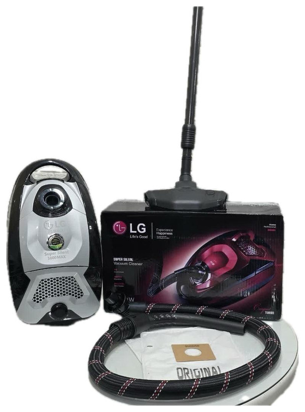 جارو برقی الجی - ال جی LG ساخت کره ای ۳۶۰۰ وات توربو وکیوم موتور سنگین و مخزن بزرگ 3600W