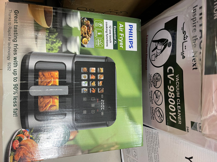 سرخ کن هوا پز صفحه تبلتی بسکت جلو شیشه ایر فرایر بدون روغن ۱۵ لیتری دو المنت بزرگ فیلیپس هوا پز PHILIPS ۱۵ لیتری philips با توان ۲۰۰۰ وات philips Air Fryer ۱۵L سبد بزرگ وای فای دار هوا پر ایر فرایر ایرفرایر فیلیپس بدنه مقاوم و مدرن المنت بزرگ قیمت اقتصادی مدل extra large PERMIUM PH-928۲