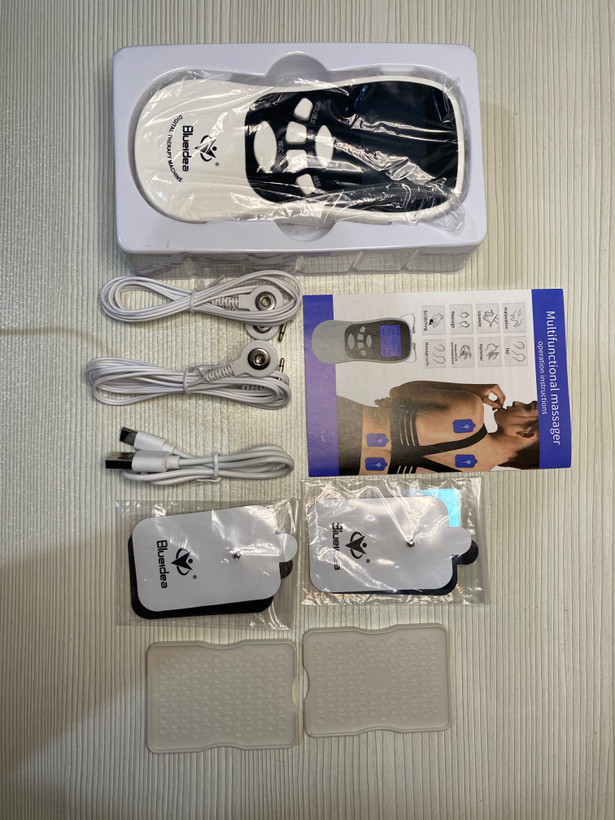 ماساژور پالسی عضله ساز تنس بلوایدیا ماساژور الکتریکی دیجیتال عضلات Bluidea مناسب گرفتگی عضلات بدن سازان ورزشکاران سالمندان و افرادی که دچار خشکی عضلات شدن تحریک عضلات و کمک به کاهش درد و گرفتگی و عضله سازی برای بدن سازان