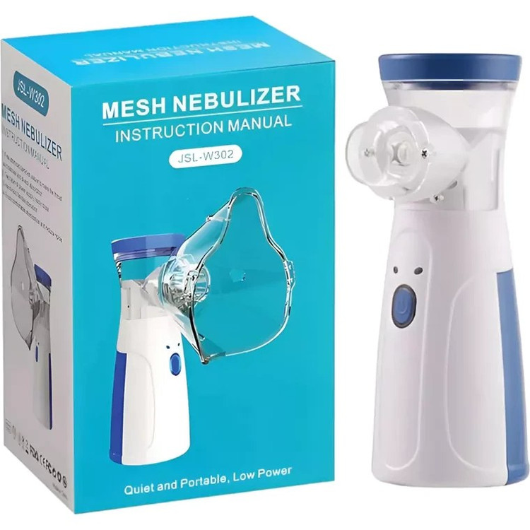 نبولایزر جیبی مش بخور تنفسی نوبلایزر تنفس سالم در هوای آلوده Mesh Nebulizer نبولایزر مش (Mesh Nebulizer) مدل JSL-W302 – هوای پاک در هر لحظه”
