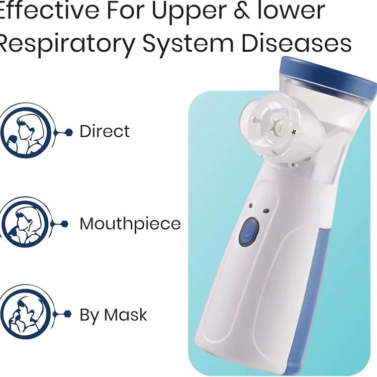 نبولایزر جیبی مش بخور تنفسی نوبلایزر تنفس سالم در هوای آلوده Mesh Nebulizer نبولایزر مش (Mesh Nebulizer) مدل JSL-W302 – هوای پاک در هر لحظه”