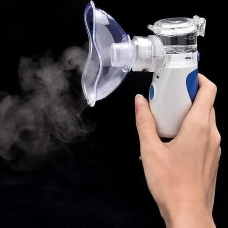 نبولایزر جیبی مش بخور تنفسی نوبلایزر تنفس سالم در هوای آلوده Mesh Nebulizer نبولایزر مش (Mesh Nebulizer) مدل JSL-W302 – هوای پاک در هر لحظه”