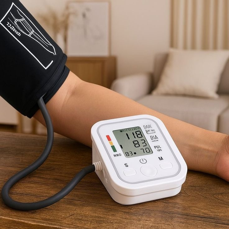 خرید دستگاه فشارسنج دیجیتال همراه بازویی آرم استایل غیر سخنگو همراه کابل